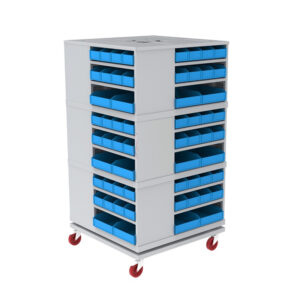 ESD Rotating Bin Cabinet