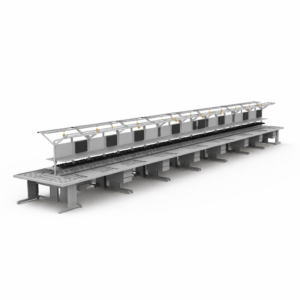 Workbench Conveyor With Skater Roller