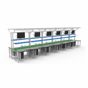 Workbenches With Conveyors